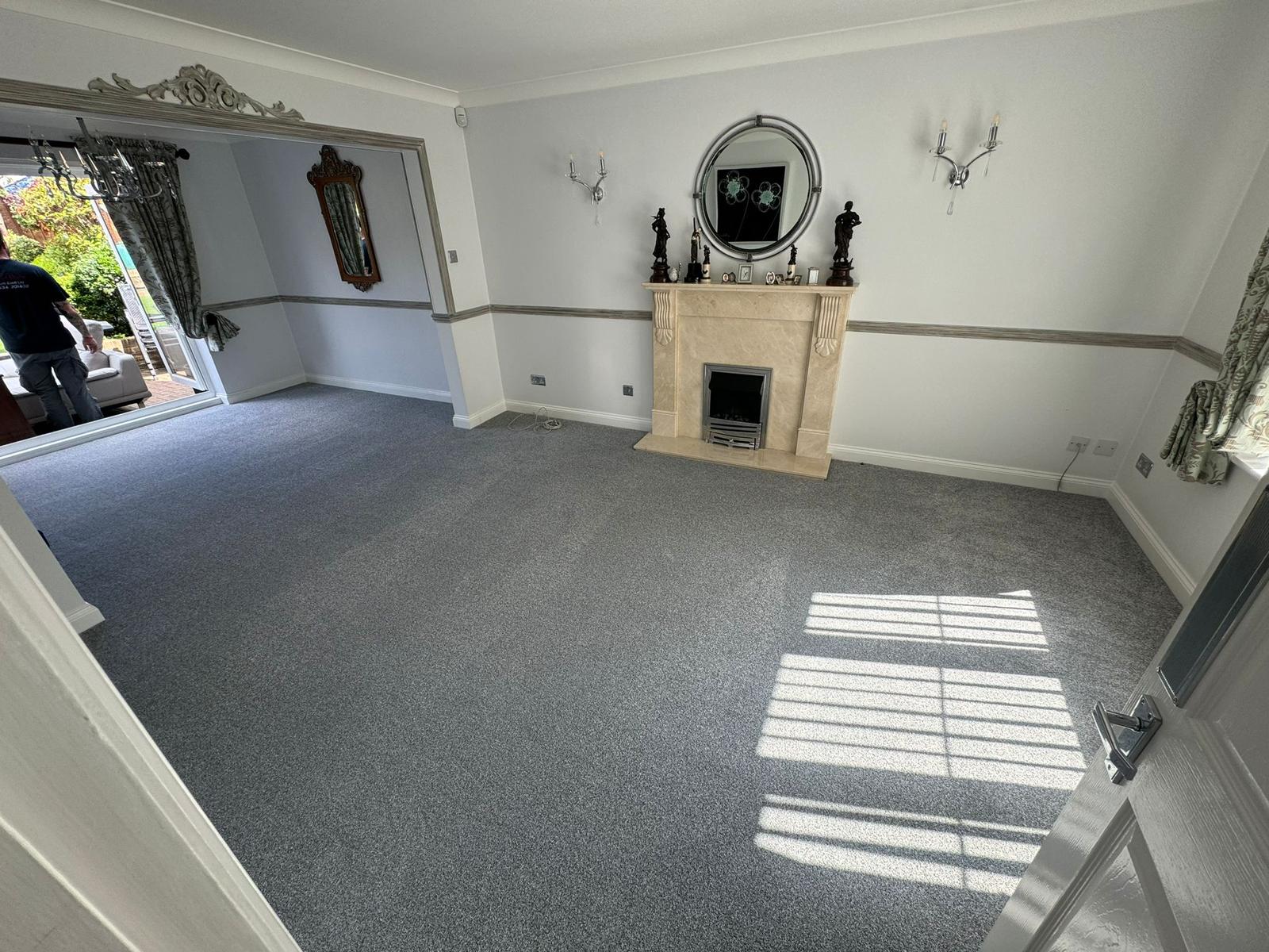 New Living Room Carpet Fitting - Dartford, Kent